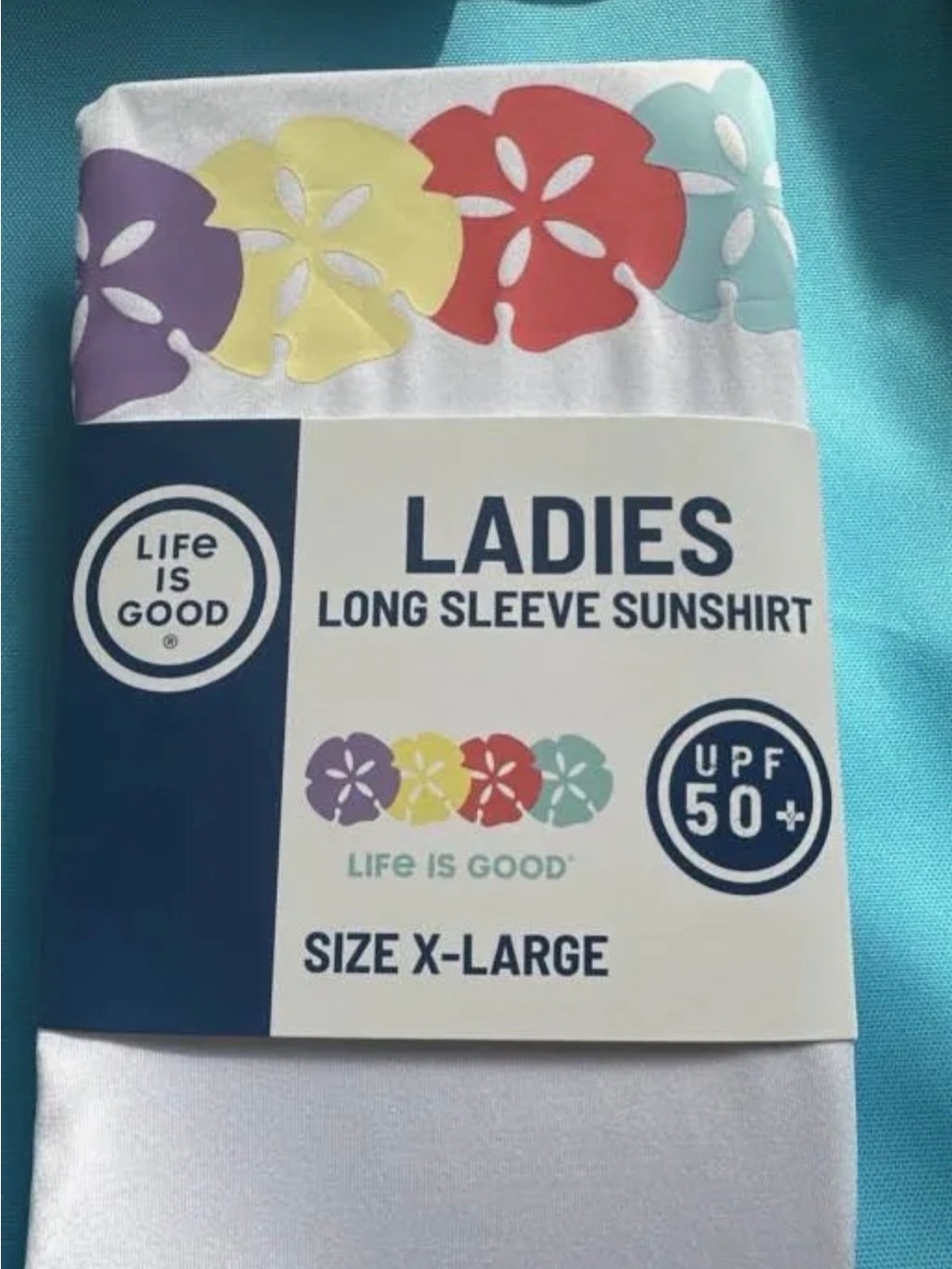 NWT Life is Good Ladies Long Sleeve Sunshirt XL